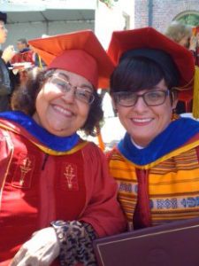 Me and Dr. Teresa McKenna on the day of my Ph.D. hooding. 