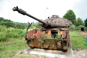 rusted tank